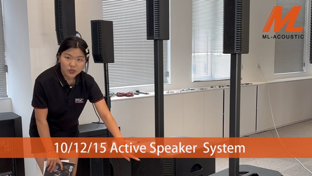 Column Speakers |  10/12/15 Active Speaker  System